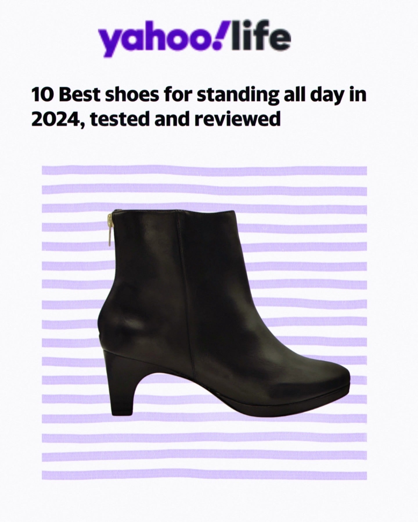 dr LIZA bootie - BLACK